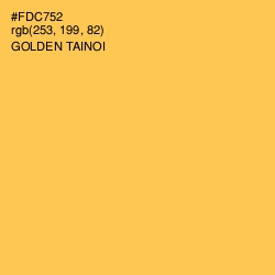 #FDC752 - Golden Tainoi Color Image
